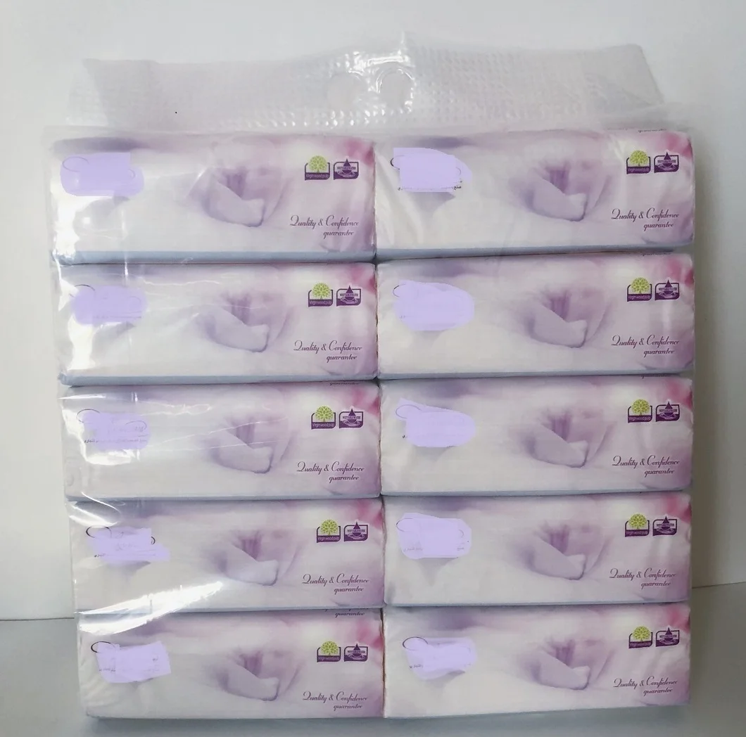 Brand new multi-size facial tissue 20*18cm high quality car tissue Flexible packaging saves freight box tissue.