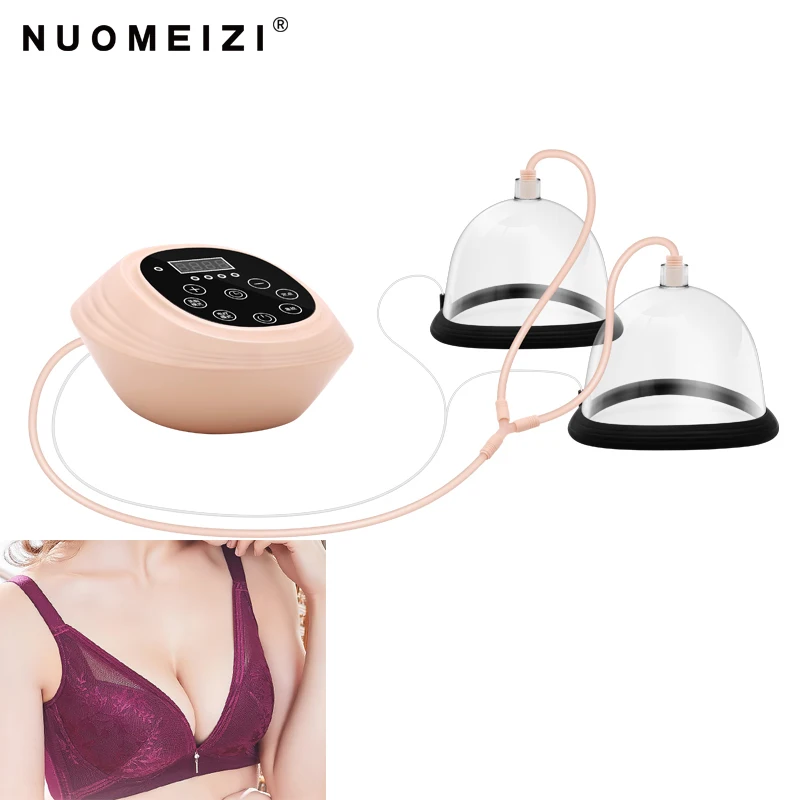 Popular Breast Nipple Vibration Nursing Enlarged Hip Enhancement Massage Vacuum Cup Breast Massage Cup