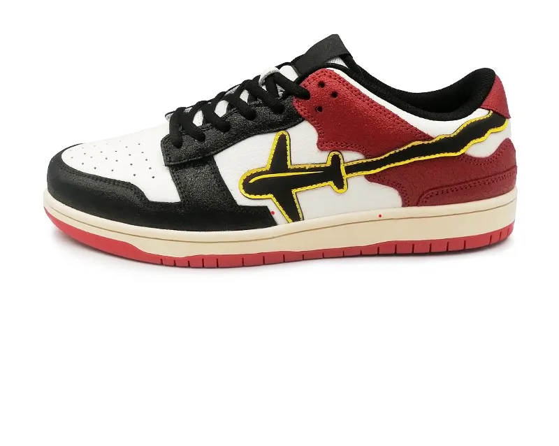 OEM ODM High Top Leather Walking Sports Shoes Men Custom Personalised LOGO Casual Sneakers Custom Basketball Shoes Manufacturer