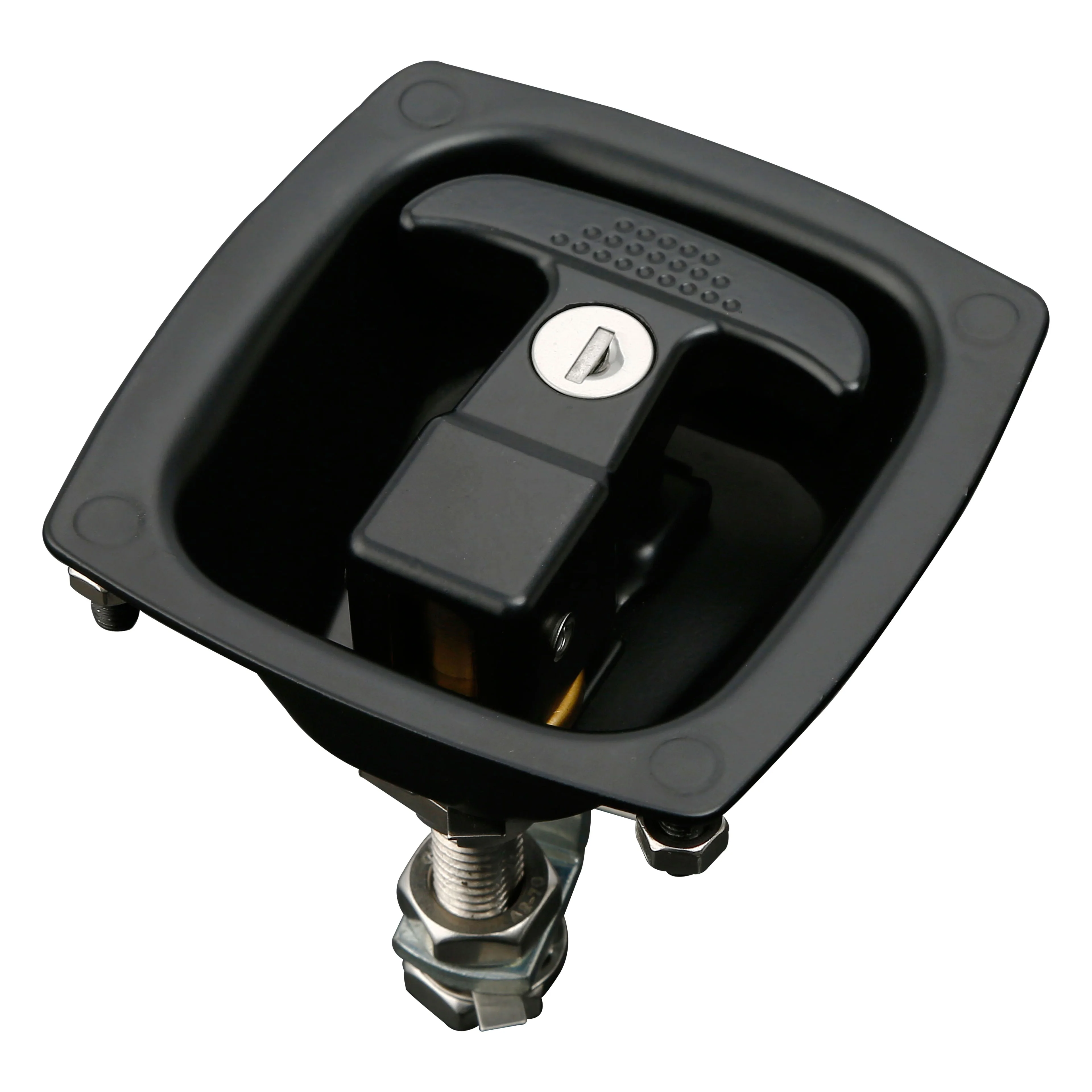 camper trailer door latch truck toolbox MS858-1 cabinet door lock for industrial box for flat plane lock paddle latch large