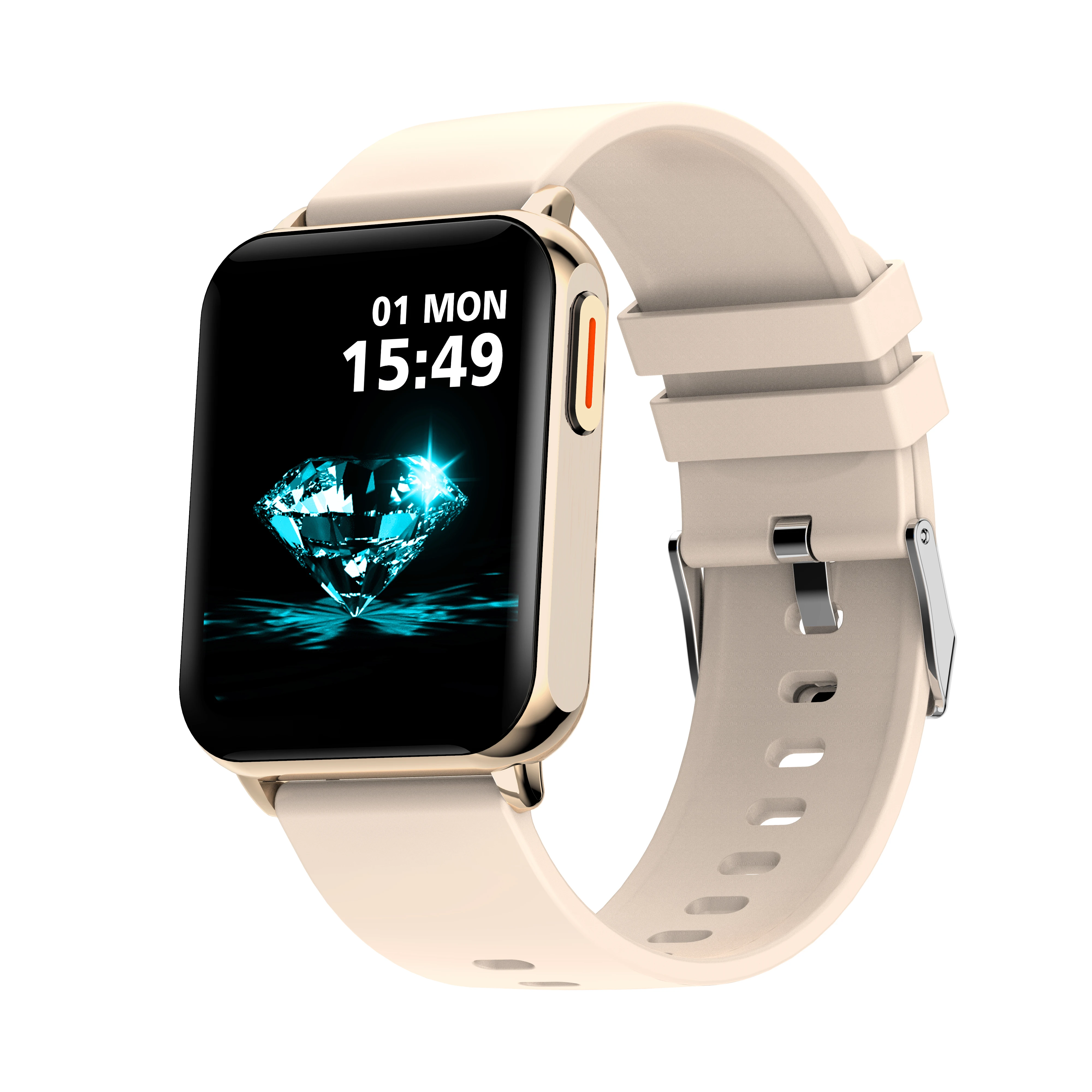 1.78inch AMOLED 368*448 HD Screen BT Call Phone Health Sports Smart watch DaFit APP Waterproof Custom Dial Watches Smartwatch