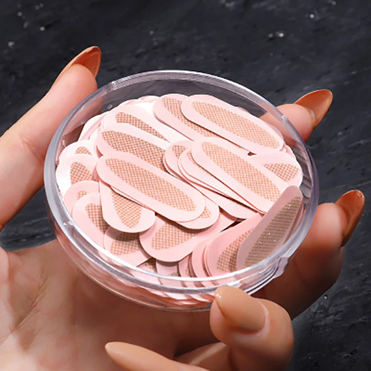 Double-Sided Seamless Natural Big Eyes Invisible Mesh Inner Double Colorful Lace Mesh Double Eyelid Stickers For Women