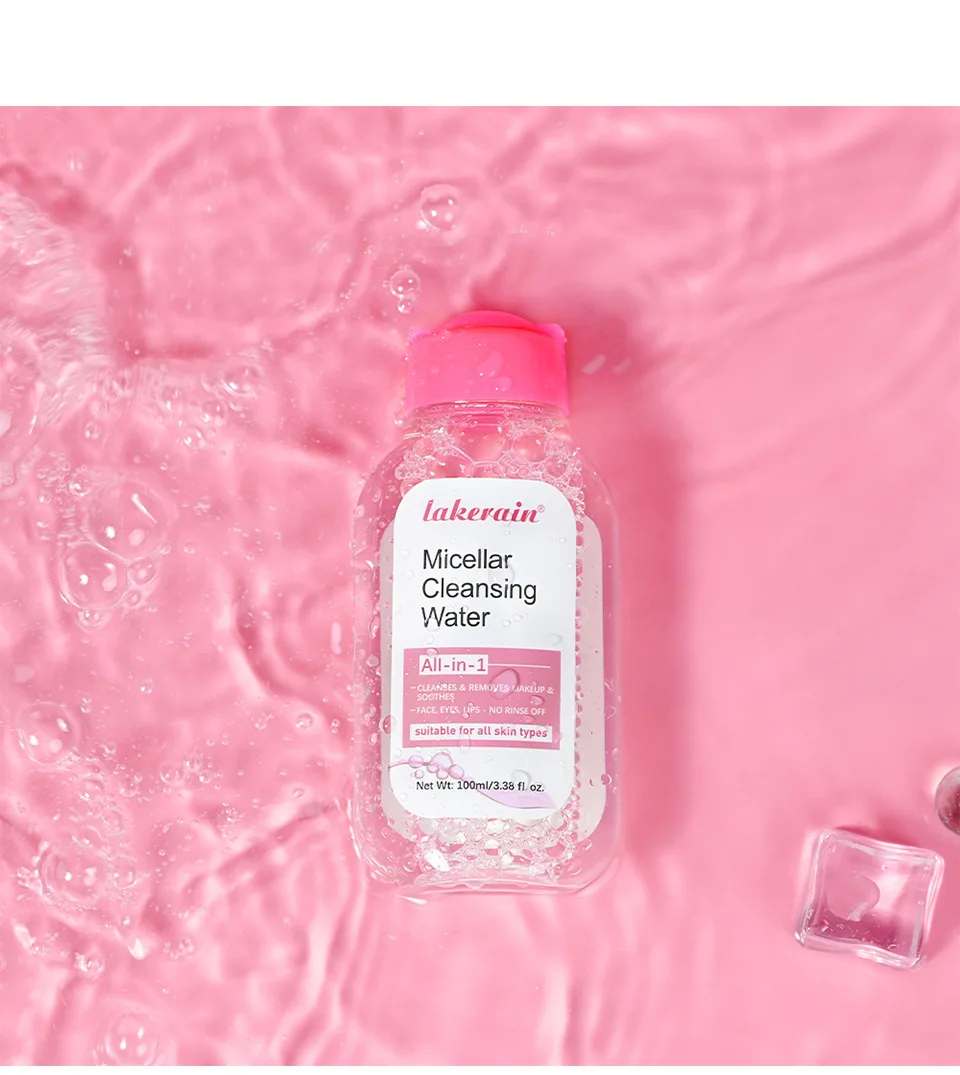 Micellar Makeup Remover Gentle Makeup Remover for eyes, lips and face cleansing water Makeup Remover