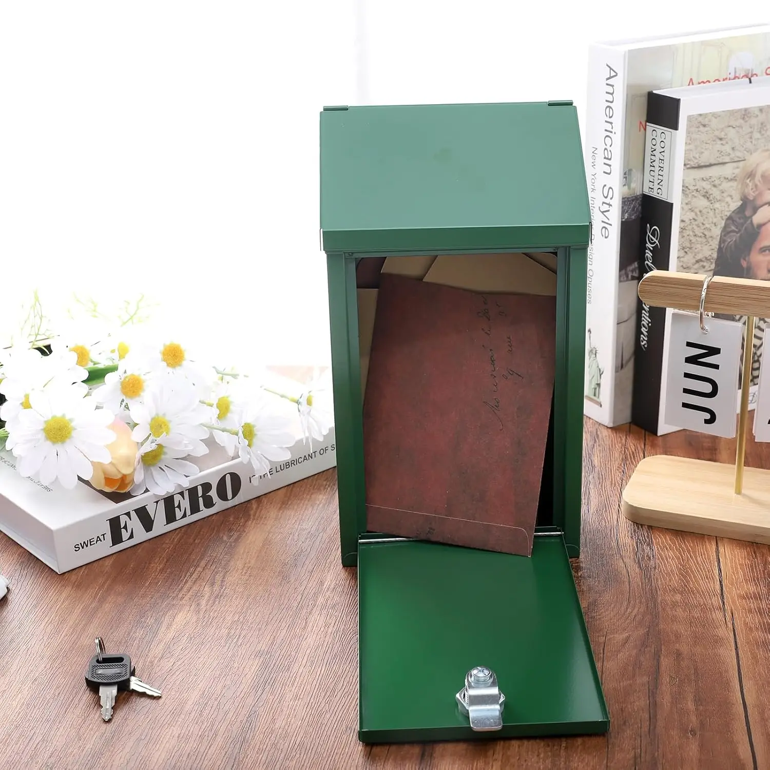 Steel Locking Comment Suggestion Collection Box Donation Drop Box Ballot Box Suggestion Cards