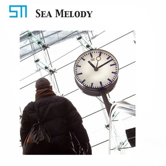 Manufacturer Travel time railway station clocks for railway station