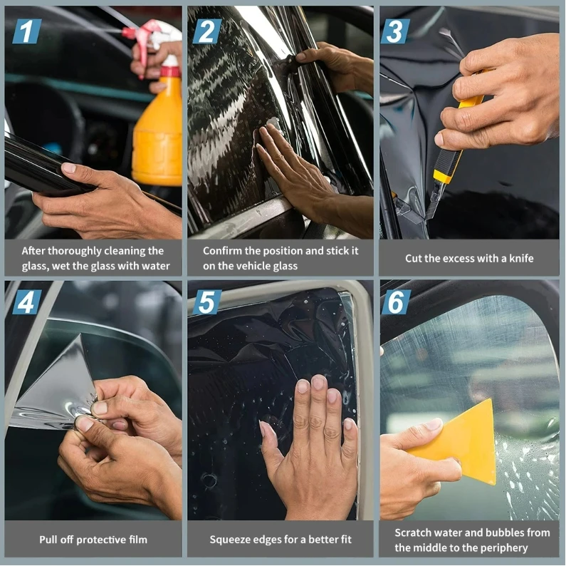 ISF 1 Ply Professional Chip Dye Film 60*100ft 70%IRR 1.8mil Car Glass Nano Ceramic Window  Solar Control Tint Film