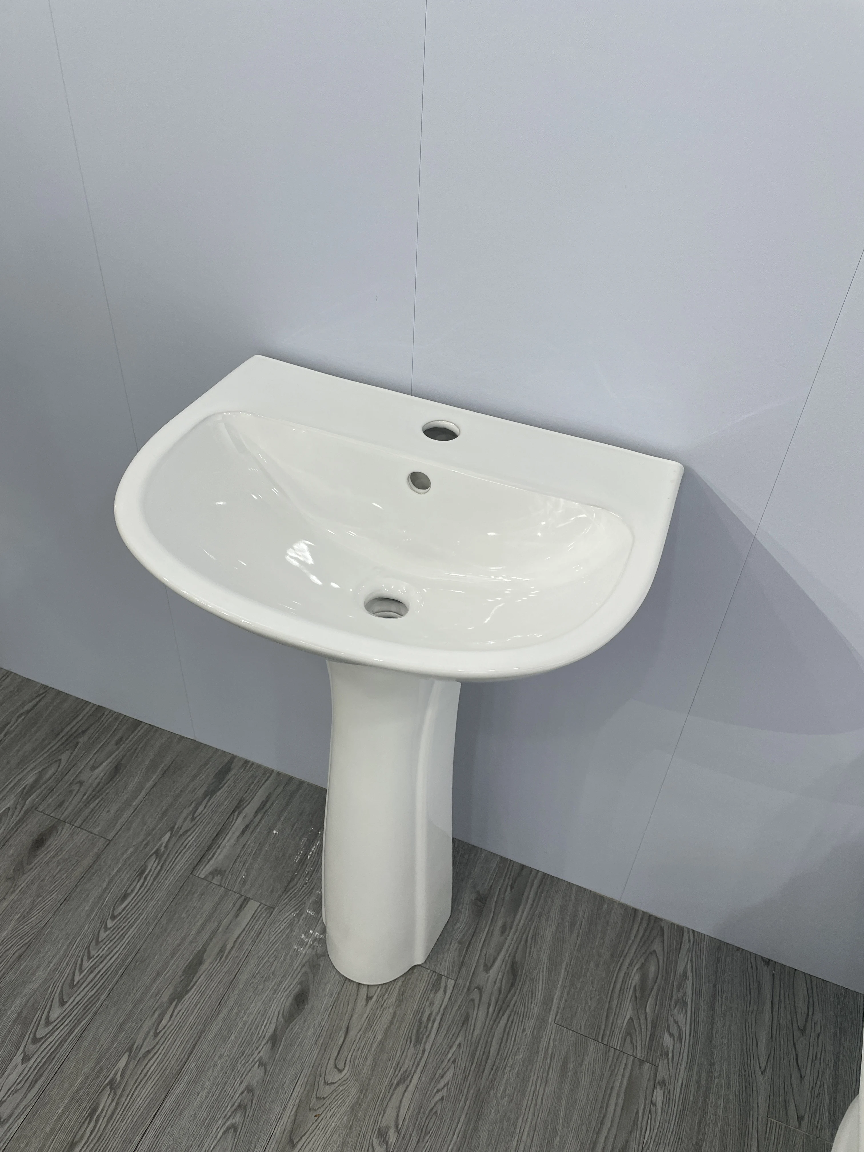 China pedestal sink bathroom standing ceramic full pedestal wash basin