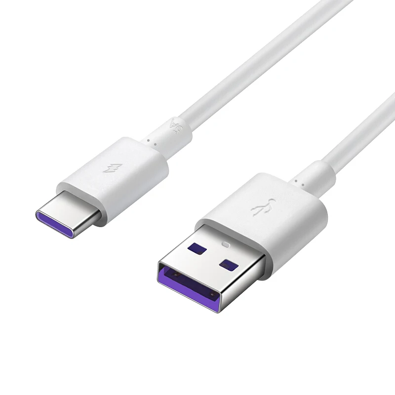 Супер быстрая зарядка 5A USB Type-C кабель 3 м 2 1 ПВХ USB-A для USB-C Samsung Galaxy S10 S10E S9 S8 S20