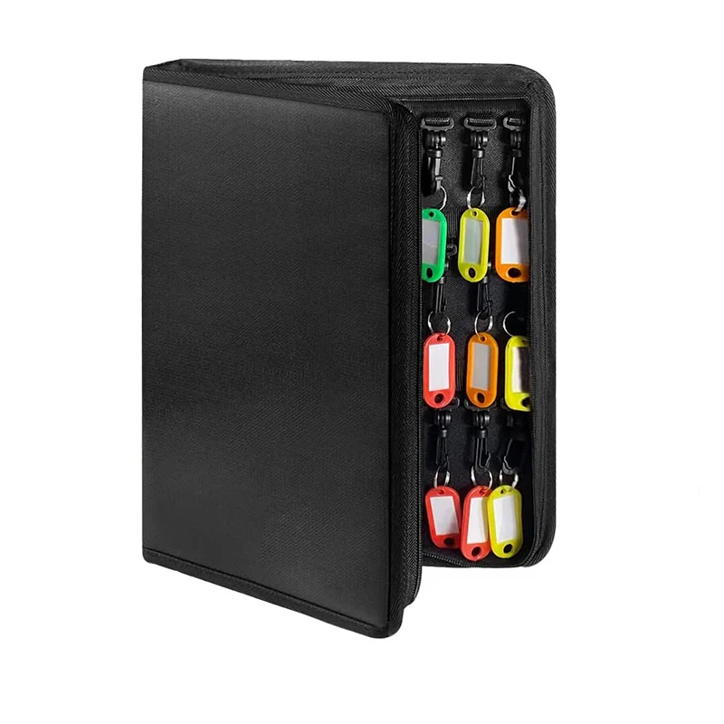 Роскошный кожаный чехол для ключей