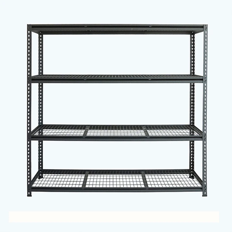 Warehouse storage middle duty long span stacking racks & shelves system