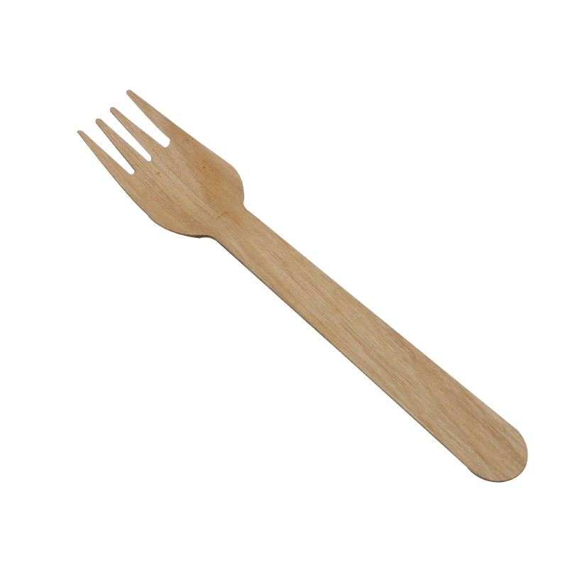 Tomato Kids Pasta 1.2mm Disposable Mini Printed Birch Solid Wooden Forks Teeth Spoons Knife