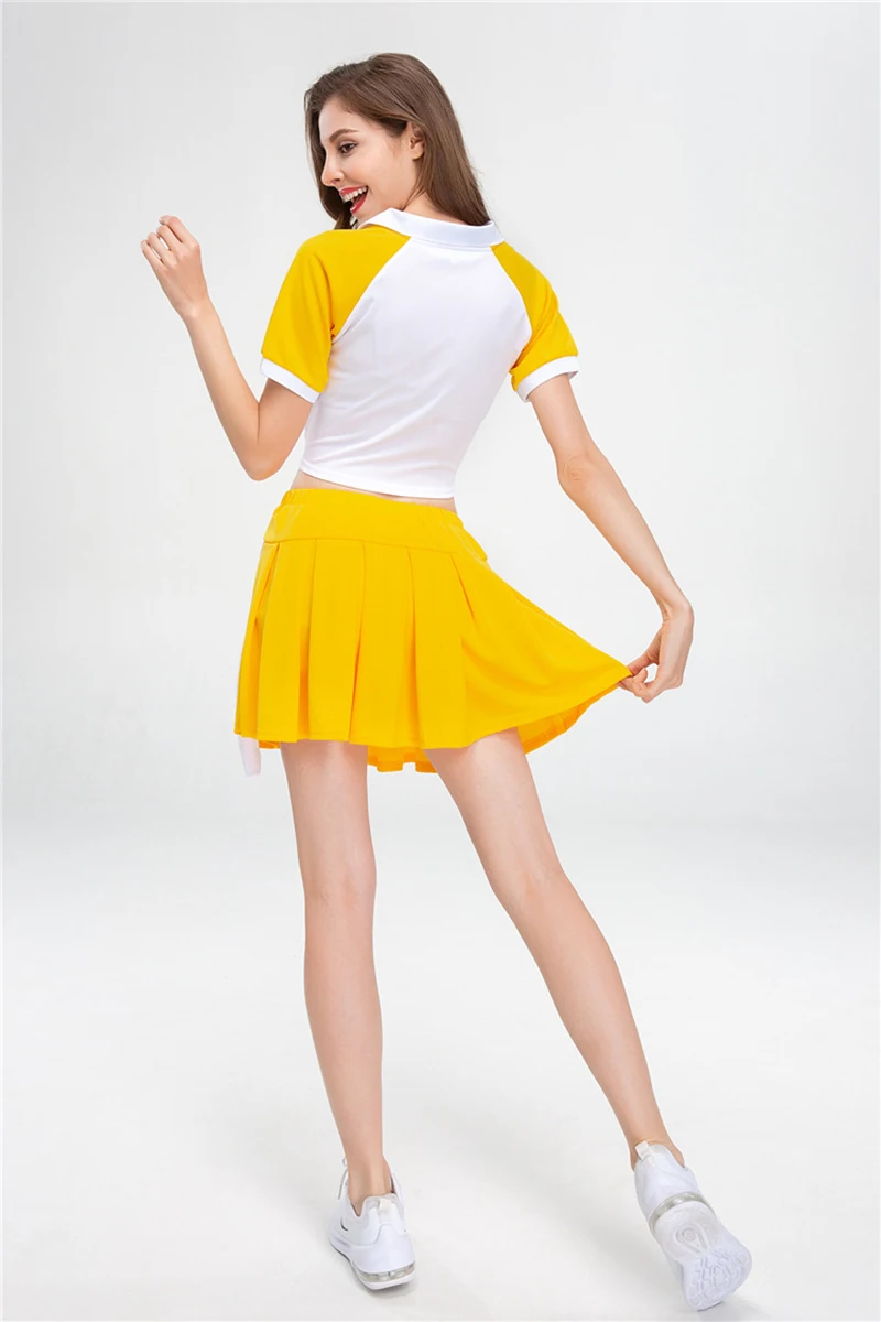 Summer Custom Gym Fit Sport America Women Cheerleading Uniforms Set Competition Youth Cheerlead Dance Dress