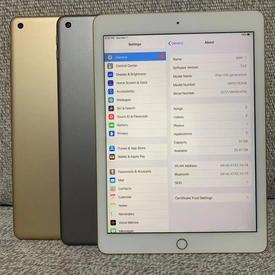 Original Refurbished tablet pc for ipad 9.7 2,3.4 air pro