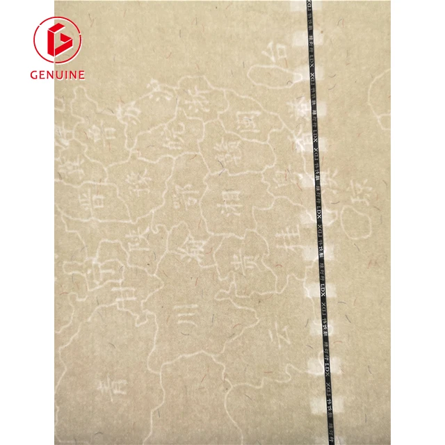 Security strip paper for financial industry with watermark, UV invisible printing