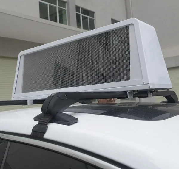 Taxi LED car display price / led taxi display signage