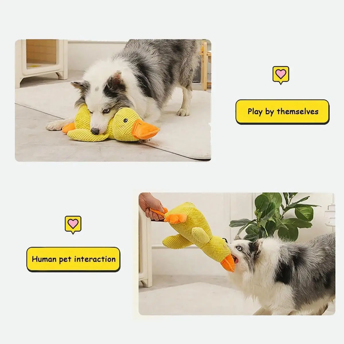 Игрушка-утка для собак