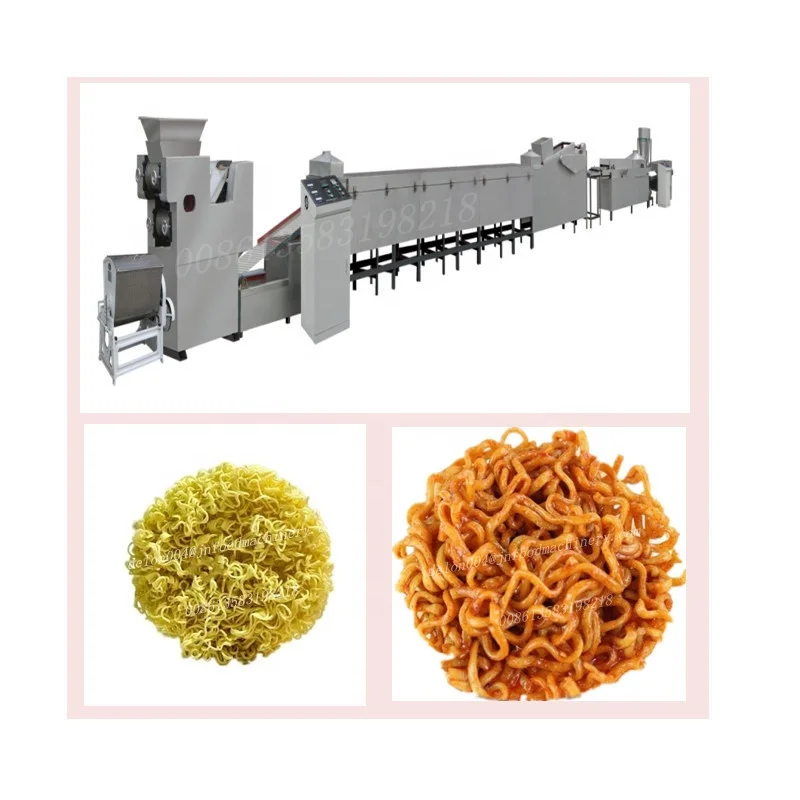 Commercial food factory Fried Instant Noodles Machine Production Line Price