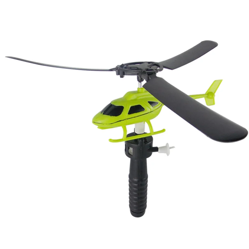 New Arrived Kids Educational Toys Pull Wires RC Helicopters Fly Freedom Drawstring Mini Plane Toys for Children