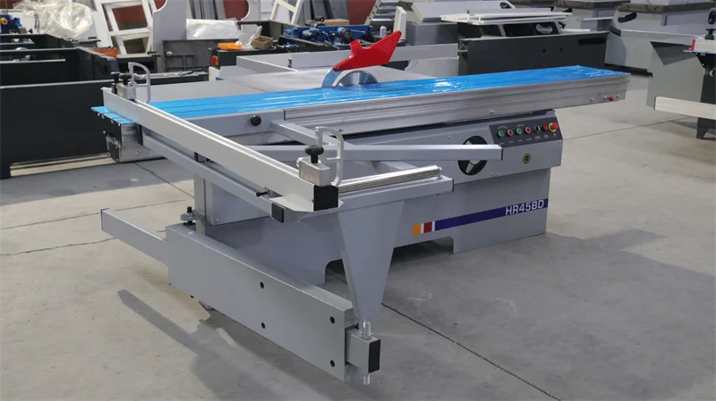 45 degree Standard configuration woodworking machine panel saw sliding table saw mdf and solid wood panel cutting saw automatic