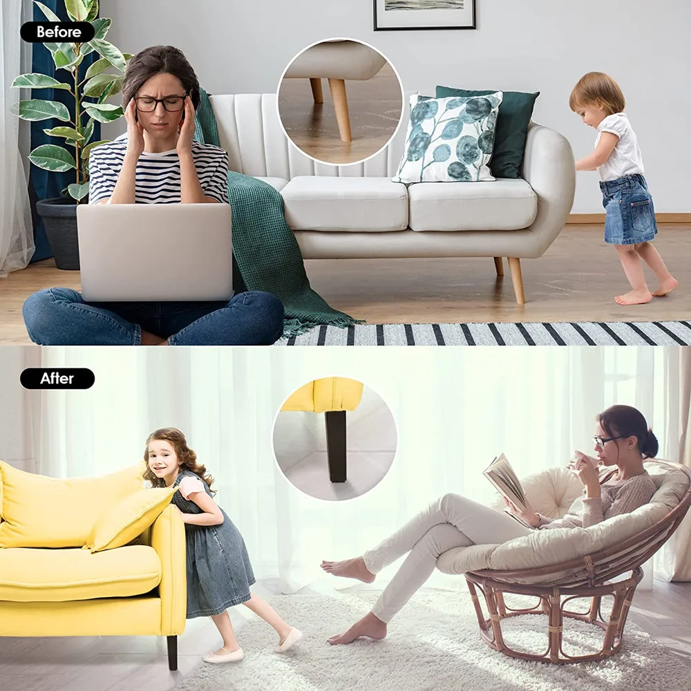 133 PCS Premium Furniture Pads Hardwood floor Protector self adhesive Furniture Felt Pads for chair Legs