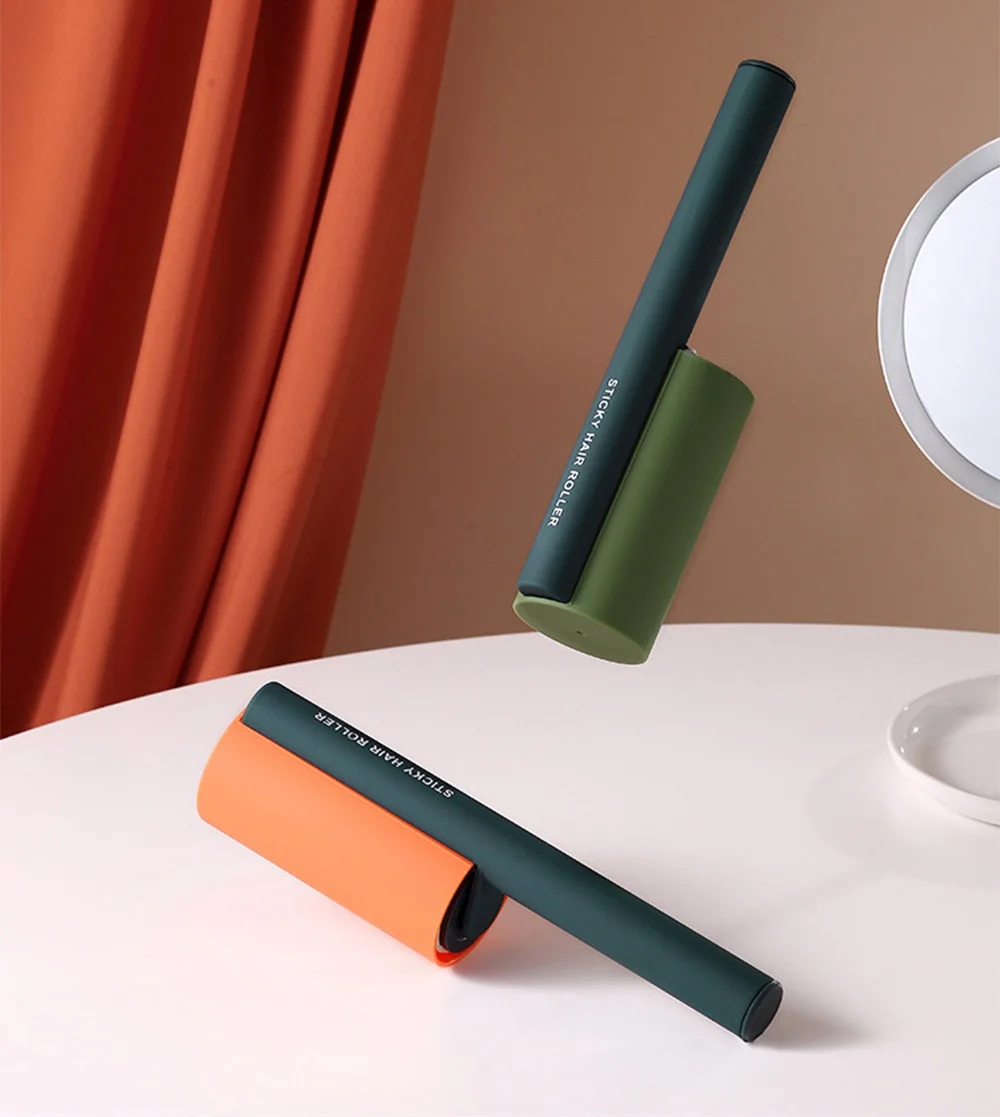 Household light luxury simple roller can tear paper lint remover dust removal brush hair
