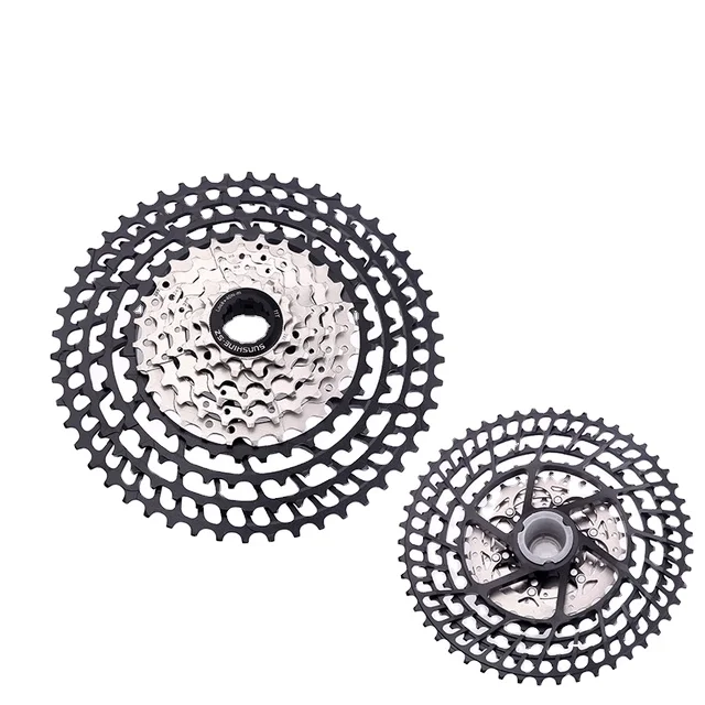 SUNSHINE 10 Speed black Ultralight MTB Bicycle Flywheel 11-50T Cassette Freewheel Part for GX HG Shimano Mountain Bicycle Flywhe