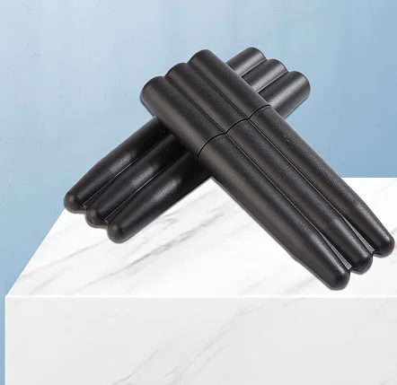 3-in-1 Pre Portable Black Rolling King Size Cone Paper Airtight Plastic Tube Stash Case Storage