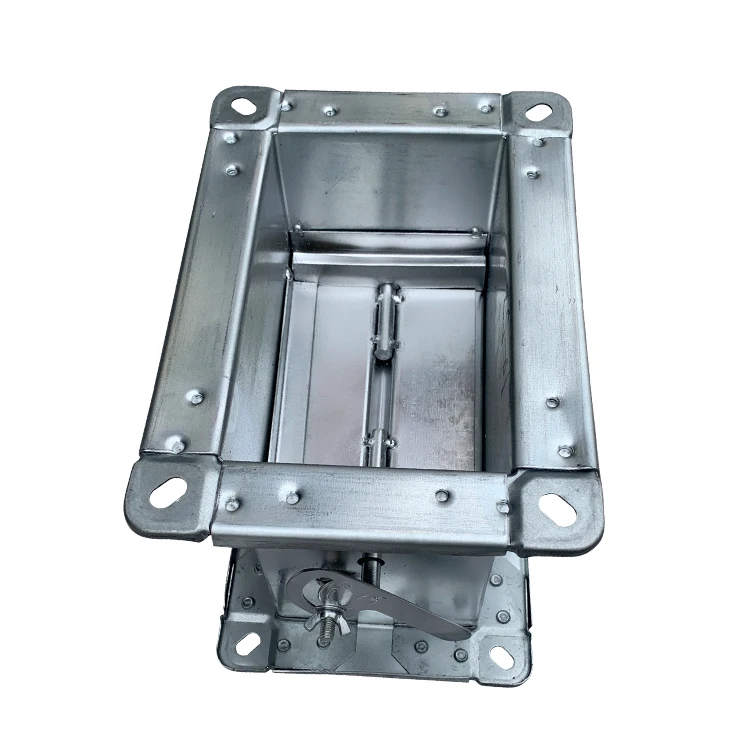 Customization air valve fire smoke manual and motorised damper actuator rated volume control dampers