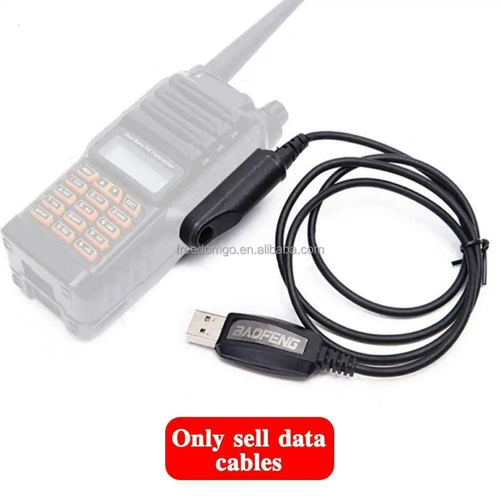 Baofeng Walkie Talkie Program Cable for BF UV-9R Waterproof Two Way Radio Original USB With Software