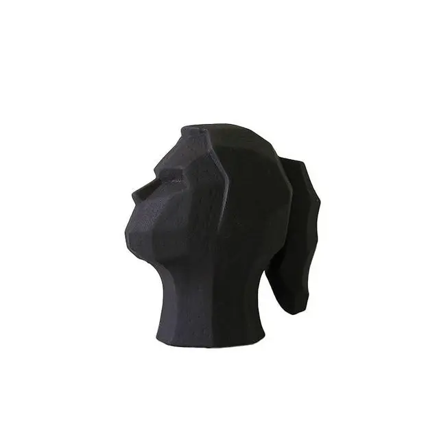 
Nordic creative technology ornaments soft home decoration high cylinder ceramic frosted crafts simple ornaments 