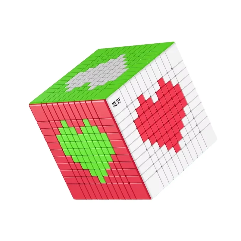 Оптовая Продажа с фабрики магнитный куб QiYi 11x11x11 без липучки пластиковые твист-пазлы Детский головоломка Cubo Magico