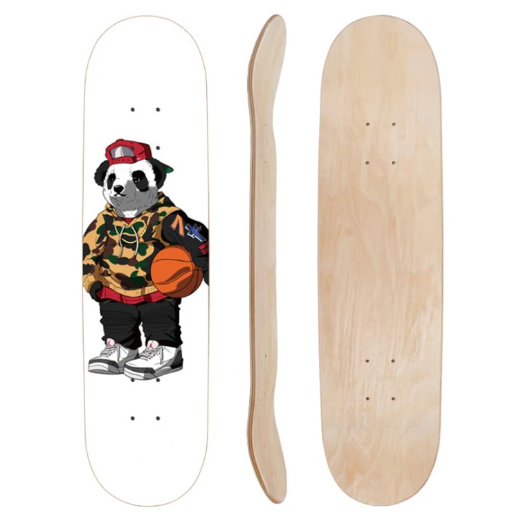 
Wholesale professional skateboarding custom size blank skateboards wooden skate board decks 