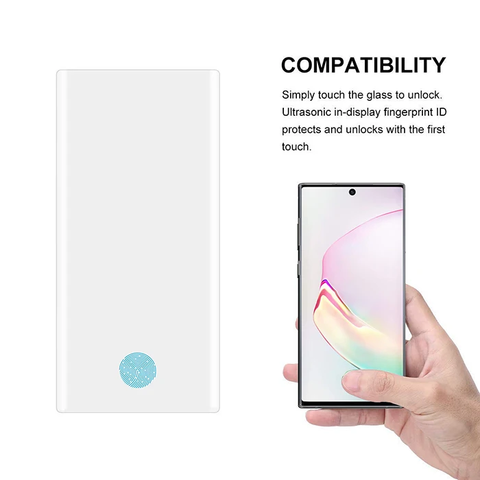 Glass Ultra Curing Film For Glue Anti Phone S22 Tempered 3D Mobile Note Machine Curved 10 9 Uv Screen Protector For Samsung
