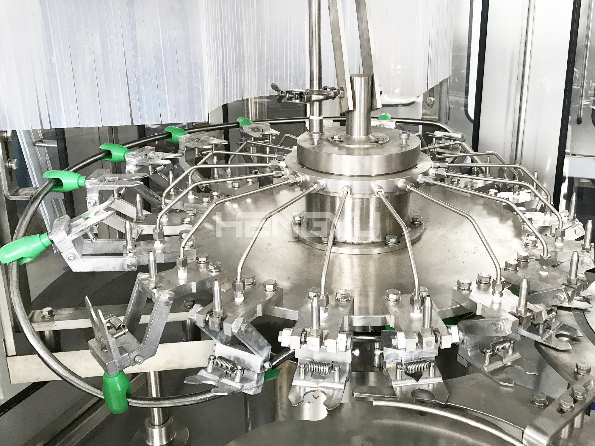 Semi automatic plastic bottle making machine mineral water filling project