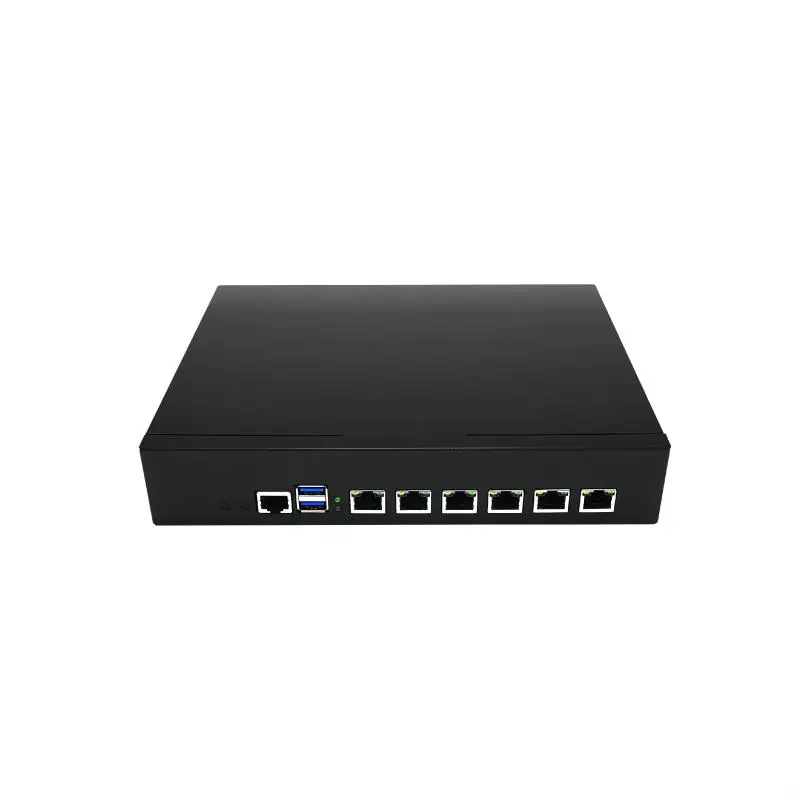 6Lans core I5-6200u  6*2.5G firewall barebone pc Core I5 6200U Pfsense  Firewall PC