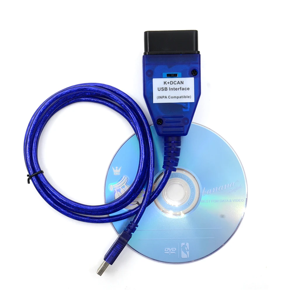 Большая Акция! INPA K + DCAN для BMW с чипом FT232RQ переключателем сканер OBD Диагностика k
