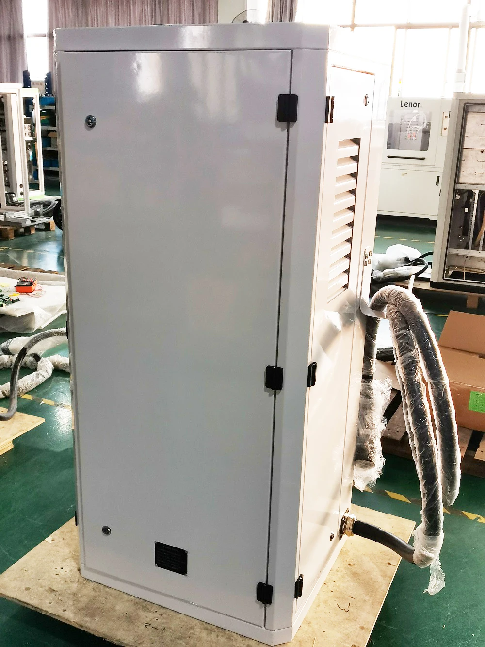 67kw AC DC Integrated ev charging pile CCS combo 2 CHAdeMO Type2 DC fast EV charger