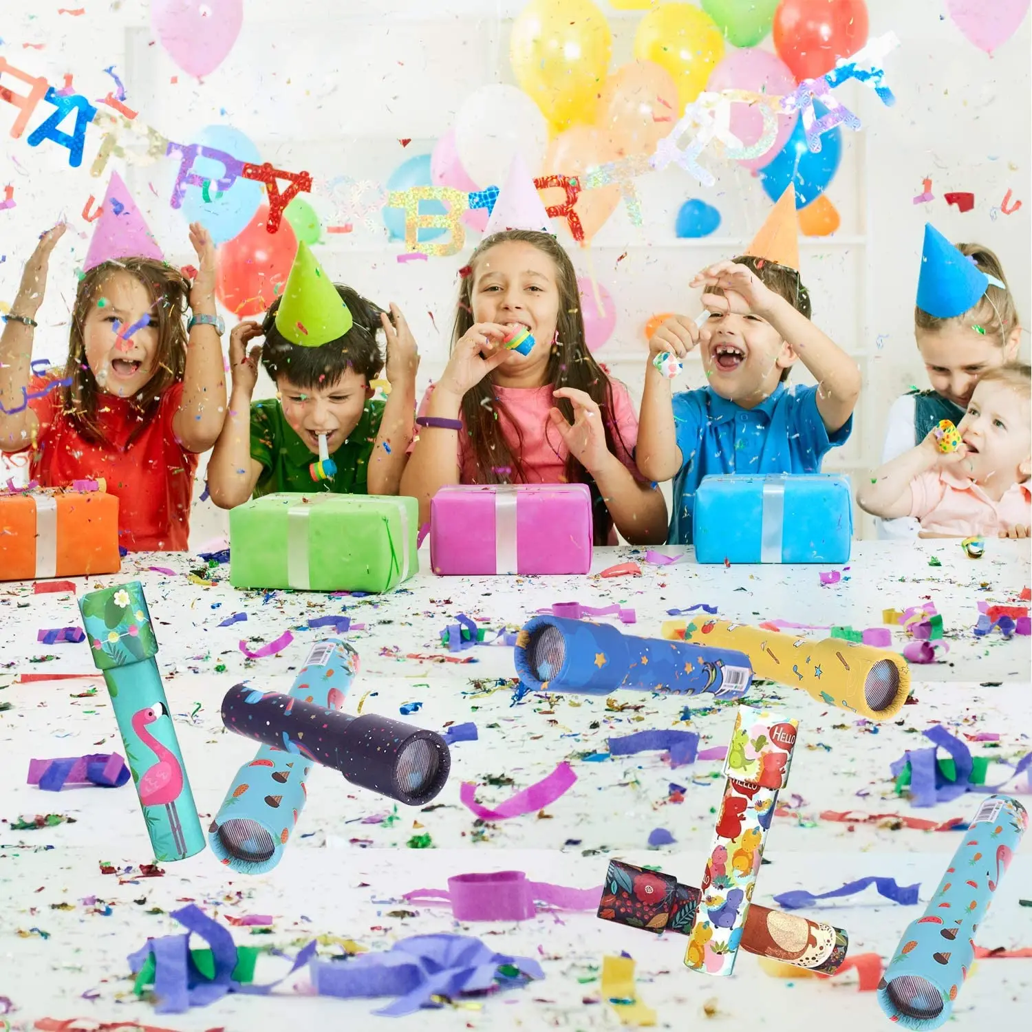 Wholesale Funny Kids Education Toys Magic Classic DIY Handheld Subtle Kaleidoscope Game