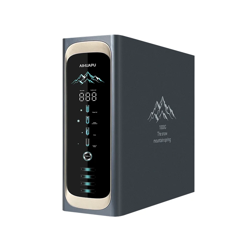 Mineral alkaline water filter 4-level reverse osmosis ultraviolet water filter reverse osmosis system drinking water purifier