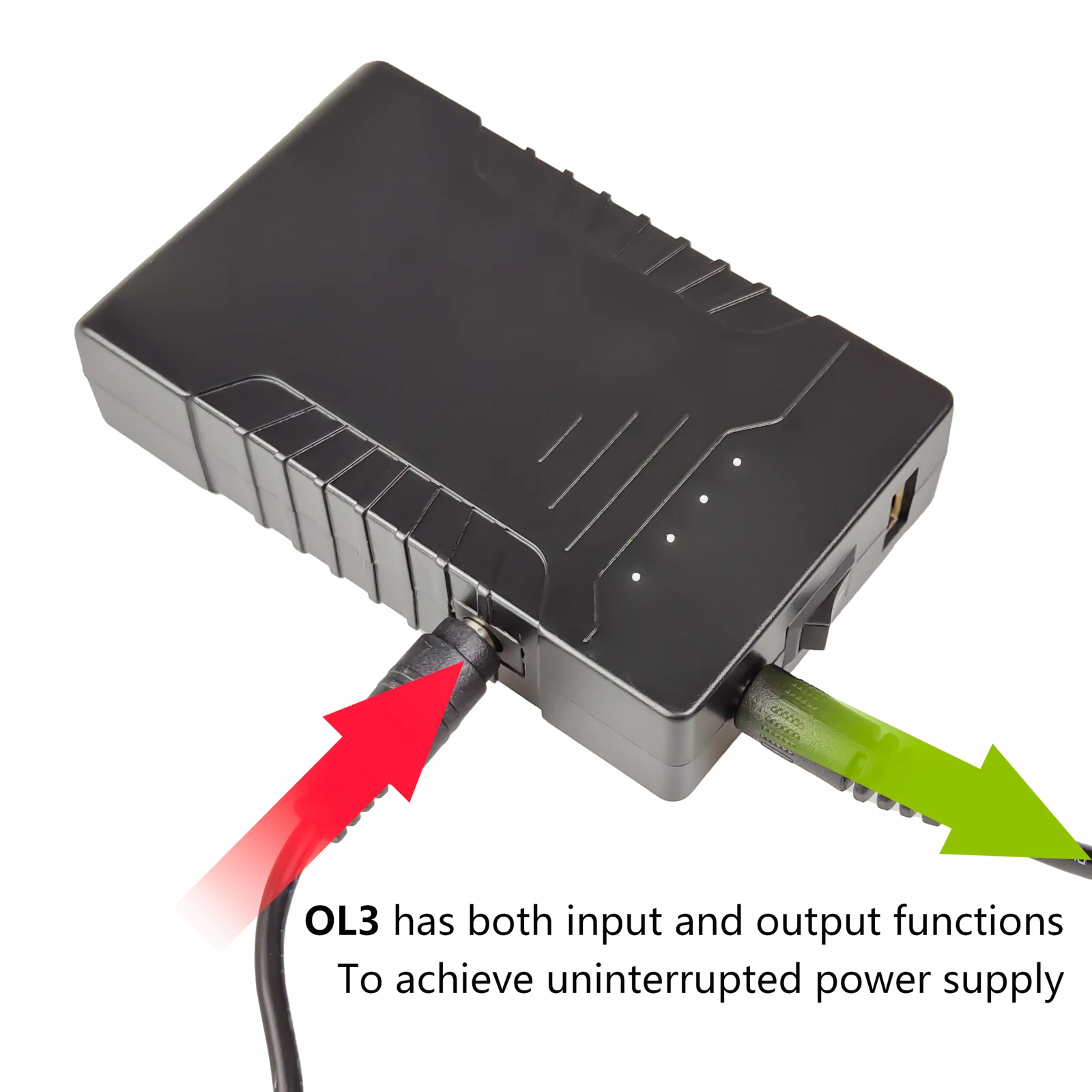 OL3 Stable Voltage 5V 9V 12V DC Output Online Mini UPS Backup Power For Wifi Router Modem CCTV Camera