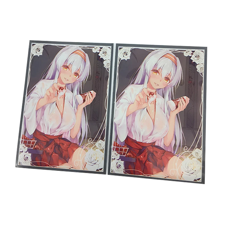 Custom Art-design card sleeves for game Baseball card sleeves anime sexy girl board games card sleeves