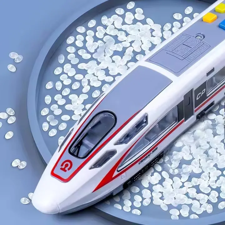 High-speed train model toys simulate Fuxing train toys Toy track trains with voice announcements