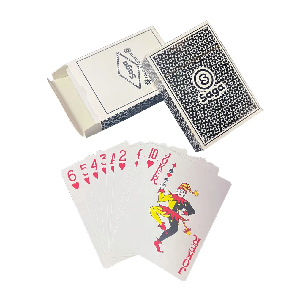 Paper Playing Card Deck Custom Poker Playing Cards