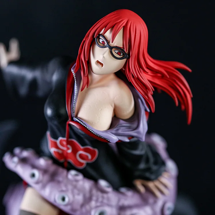 Japan Hokage Hawk Sasuke Suigetsu Karin 41cm PVC toys figures model Wholesale anime narutos figure