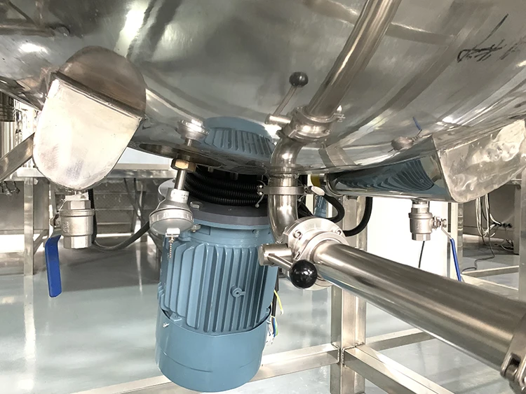 Lianhe Liquid Laundry Detergents Making Machine Disinfectant Liquid Mixing Tank Stainless Steel Mixing Tank