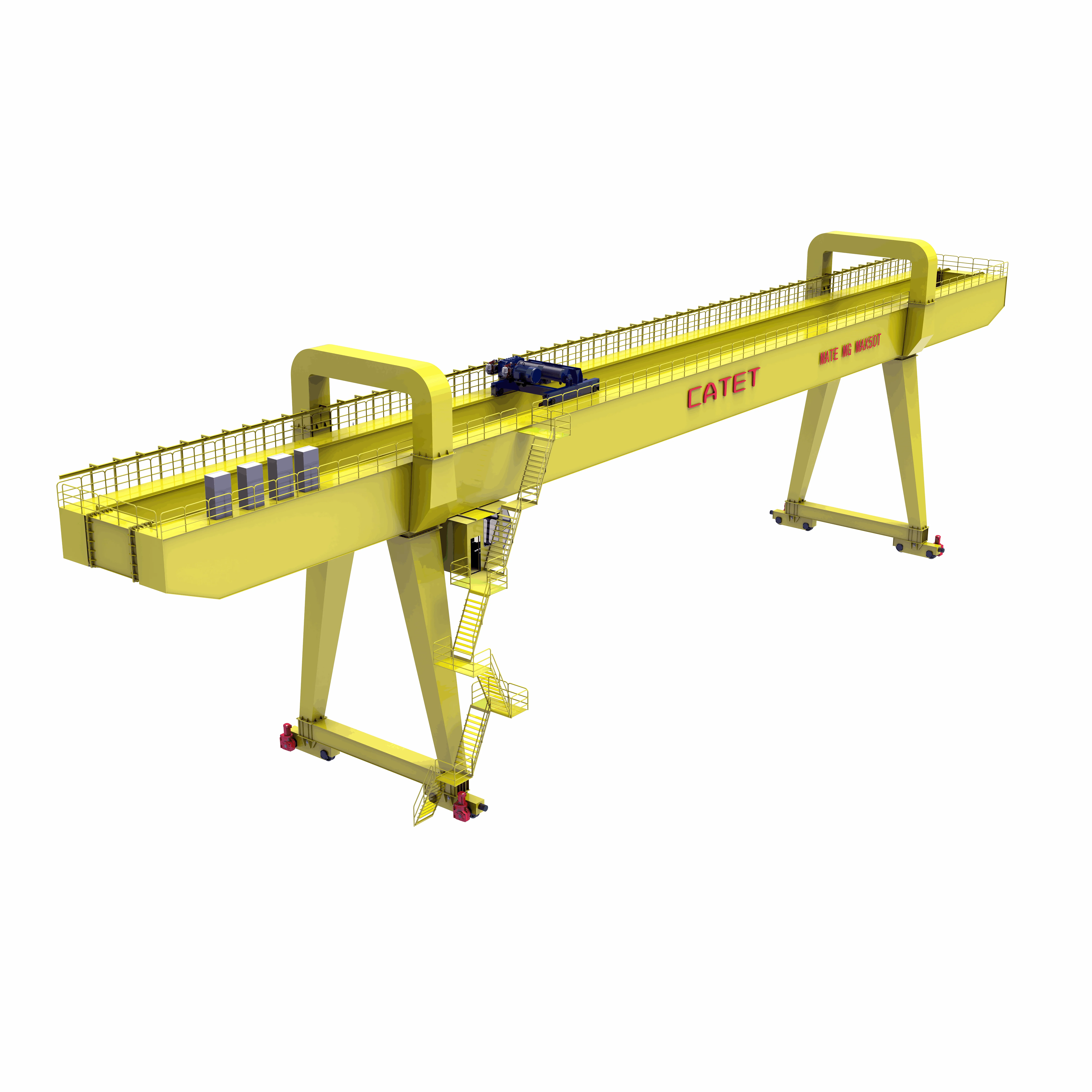 15Ton Double girder gantry crane construction lifting hoist equipment mobile portal gantry crane