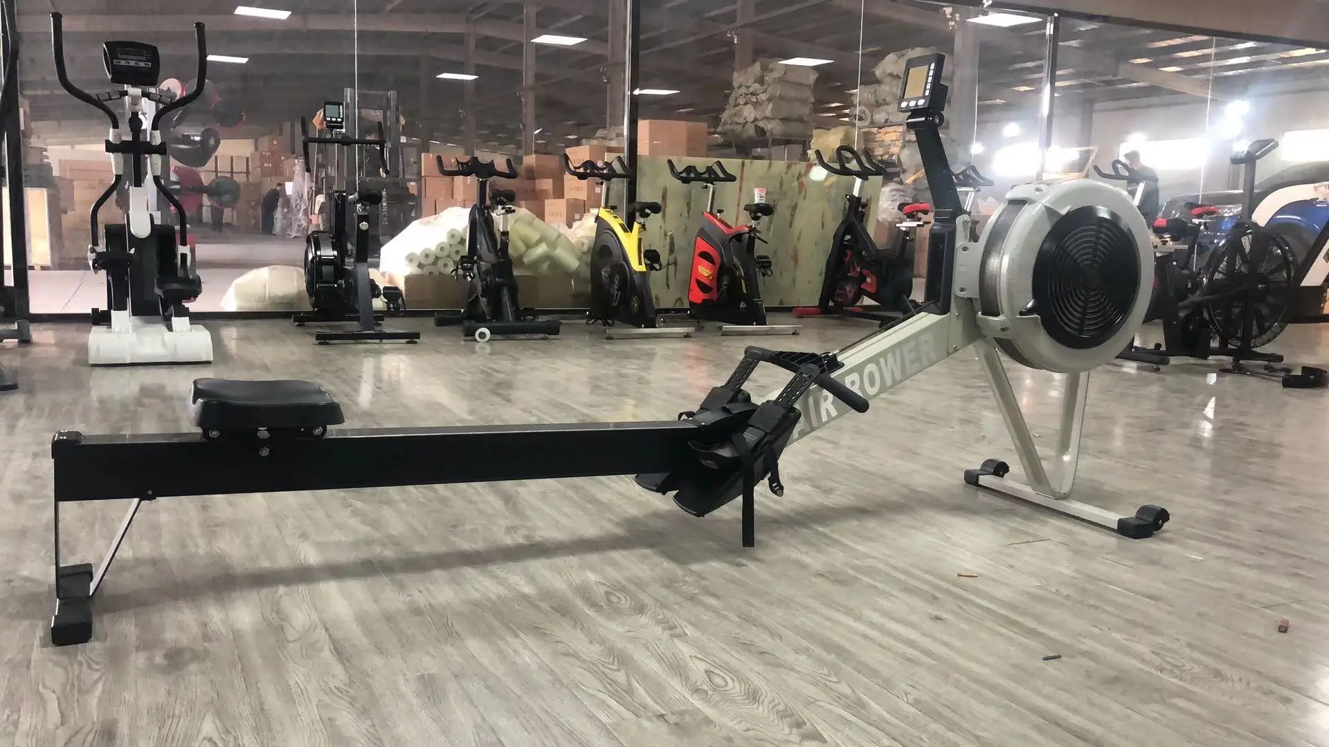  2021 New Wind Resistance Rowing Machine Rower Factory Direct Sales Commercial Fitness