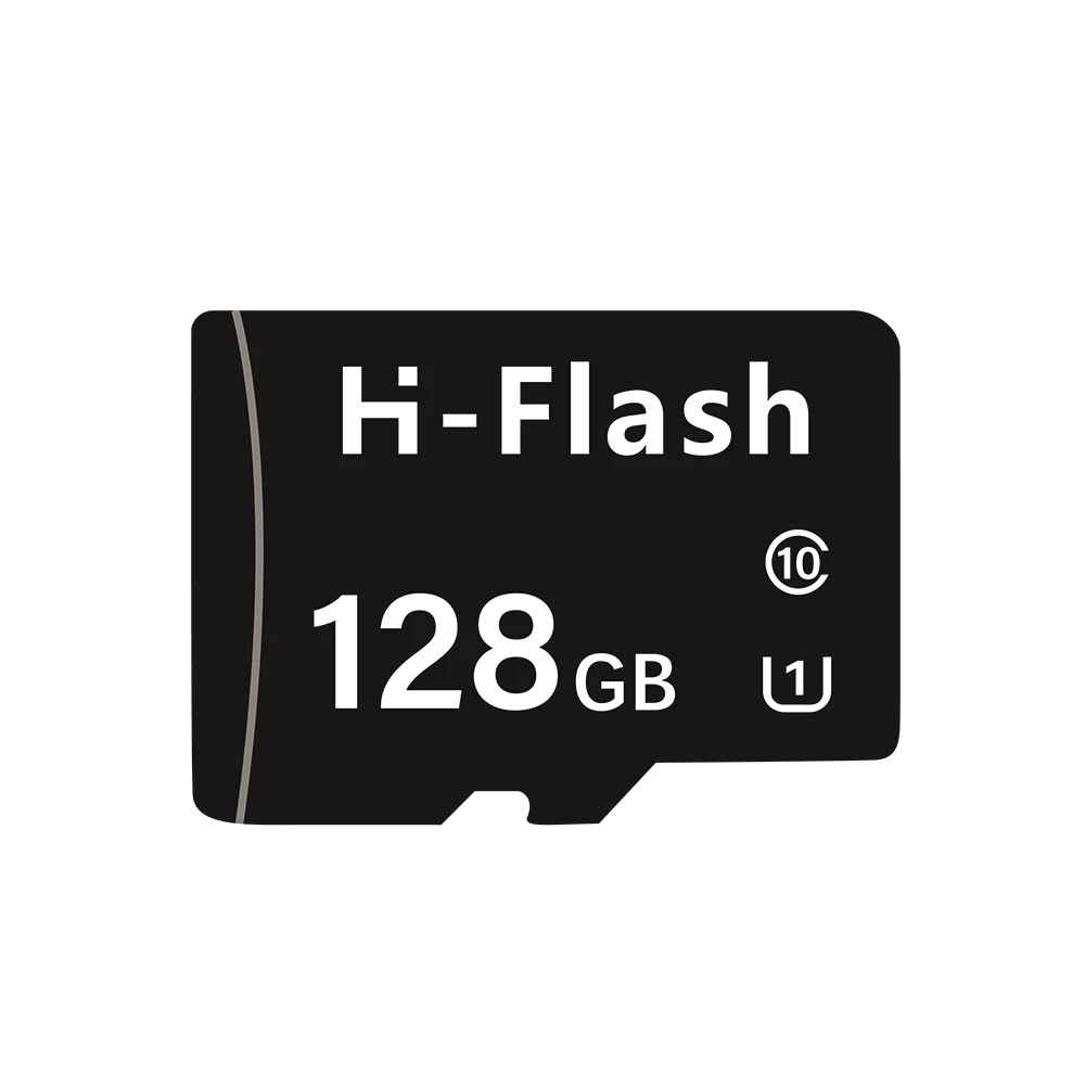 Оптовая продажа образцов H-Flash 4 ГБ 8 16 64 128 SD TF карта истинной емкости 32 256 памяти A1 U3 Speed DVR