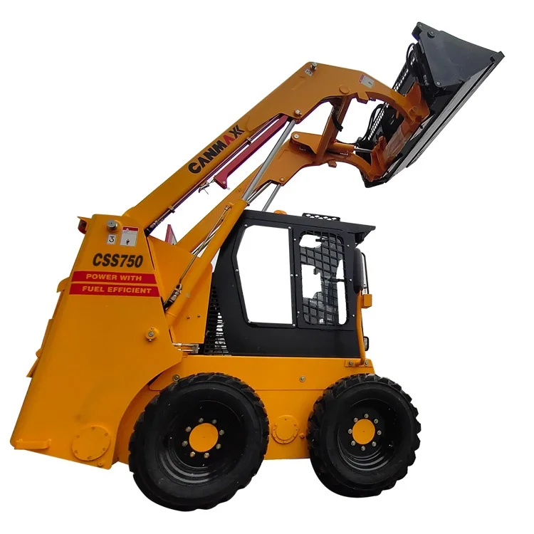 
Cheap price hysoon hy380 skid steer loader CANMAX CSS750 