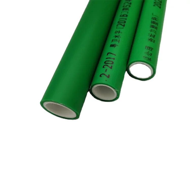 High density Ppr pipe price list pn25 Plastic Ppr Pipe / Polypropylene pipe for hot water supply